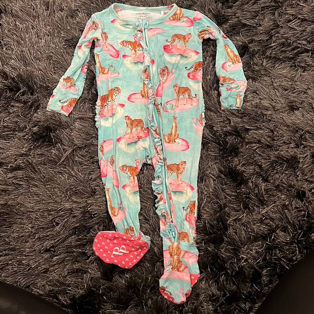 Posh peanut pajamas footie